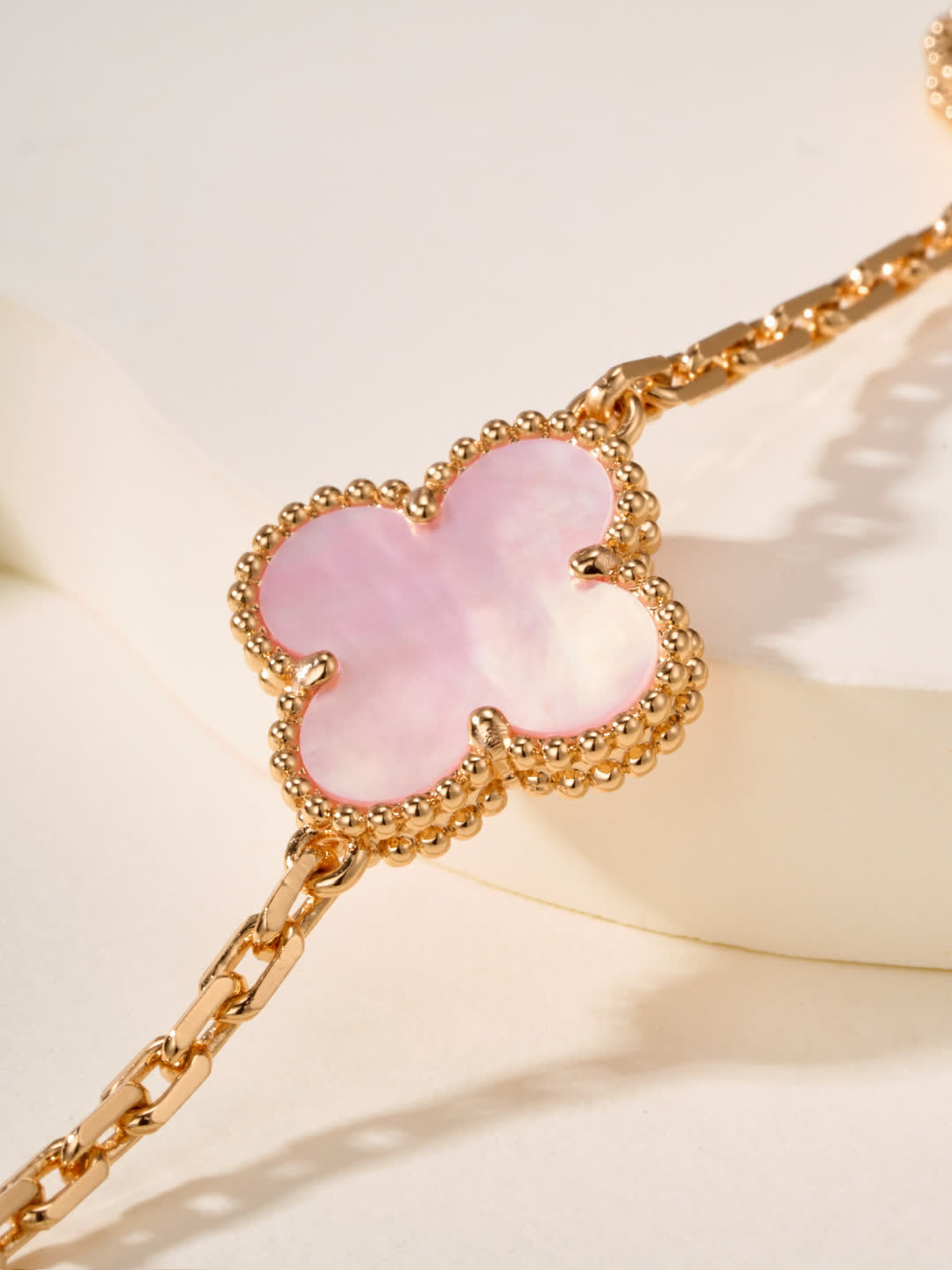Van Cleef & Arpels Alhambra Pink Gold Bracelet